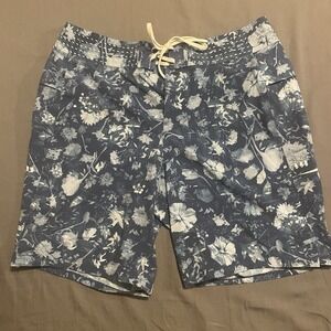 Lululemon Board Shorts Men's 32 Current State 10" Inseam Stretch Swim Surfer